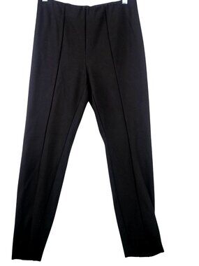 Rag & Bone Simone Snap Slim Ankle Pant 6 Black Twill Whimsygoth Minimalist USA
